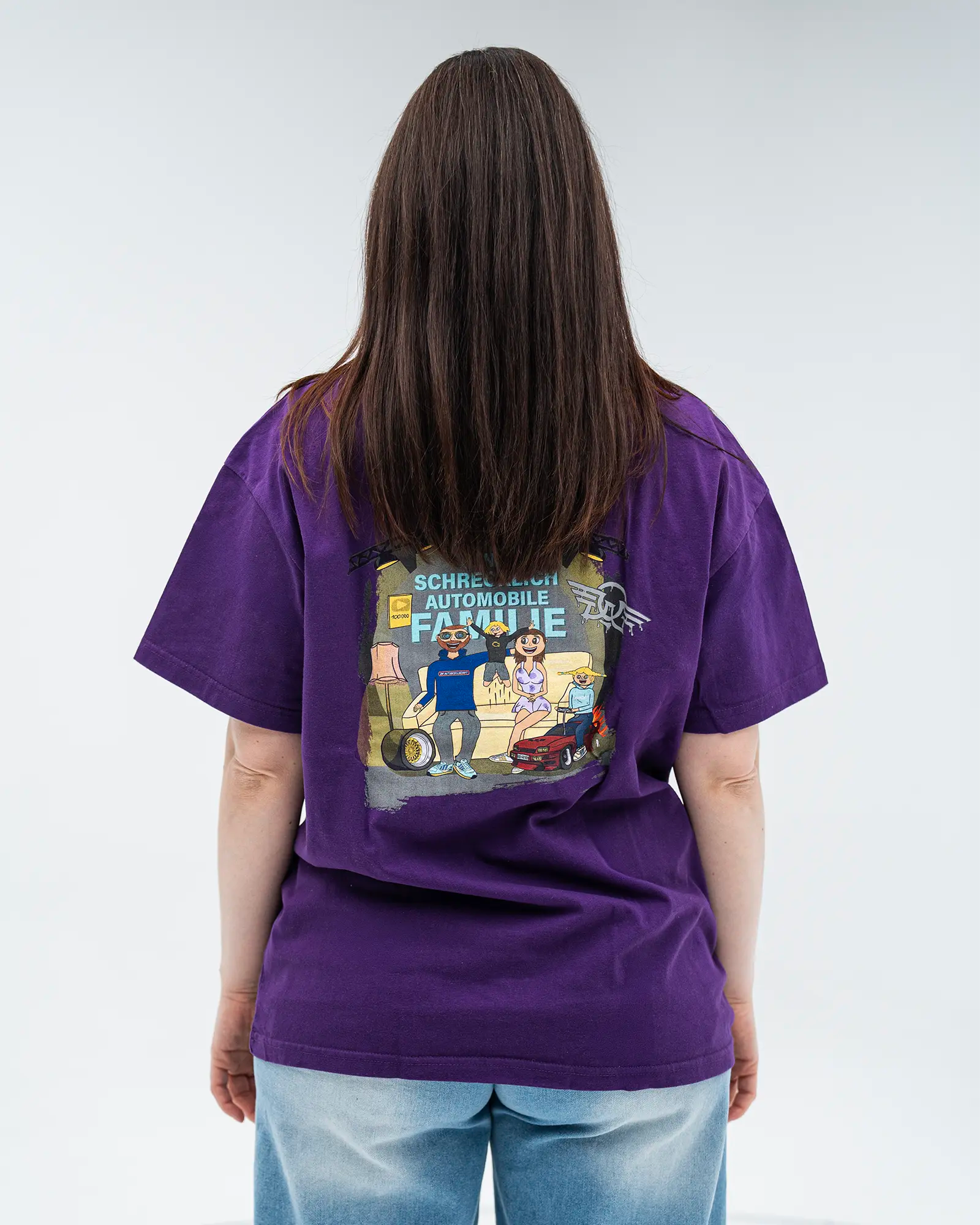T-Shirt - Eine Schrecklich Automobile Familie