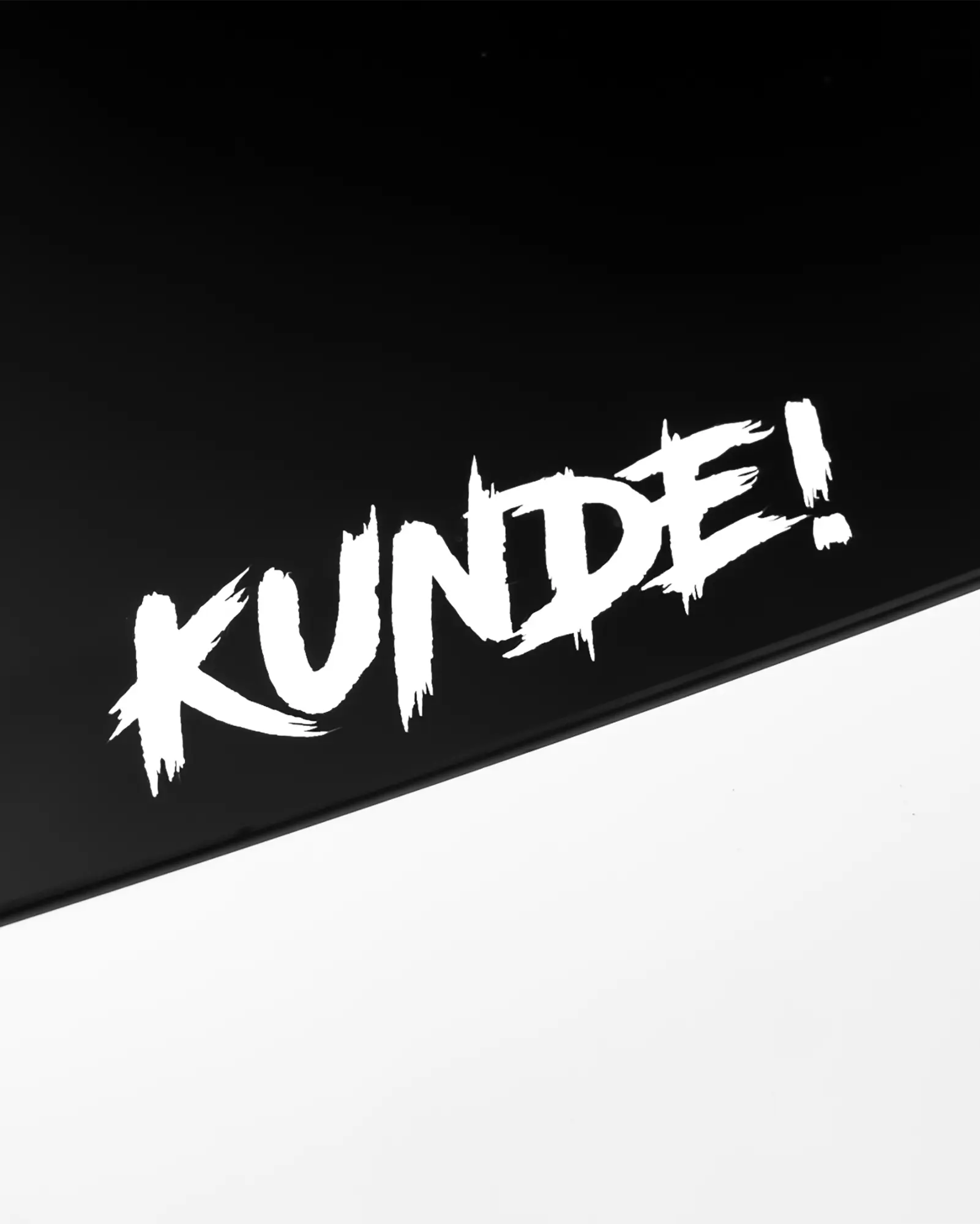 Sticker - Kunde!